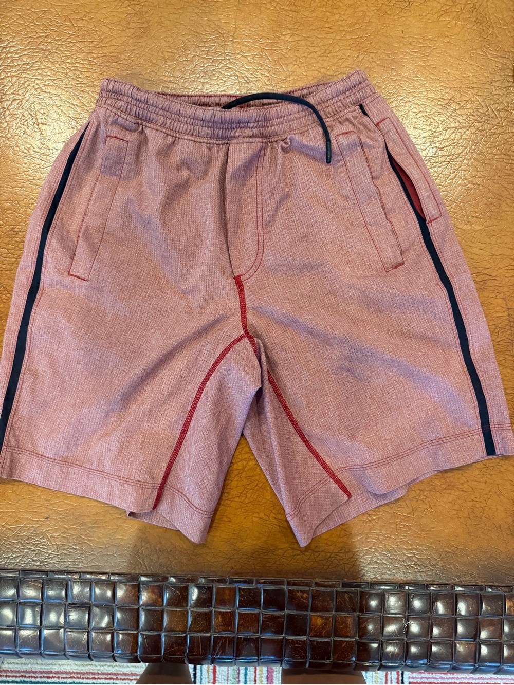 Lululemon - Men’s shorts. Size Small. Reddish color!